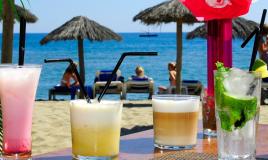 Mar estang campsite beach drinks